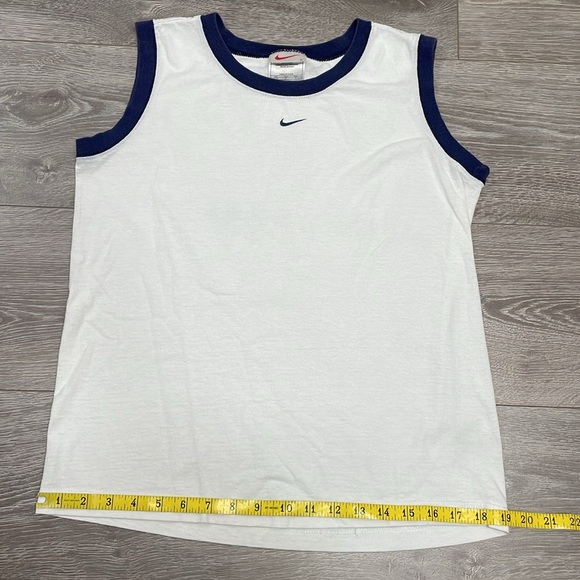 Vintage Nike Embroidered Center Swoosh Crewneck Tank Top L - Picture 5 of 11